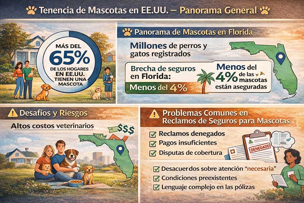 La realidad de tener mascotas en Estados Unidos